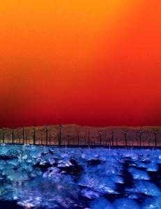 Turbines in red original