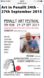 Penallt Festival Poster